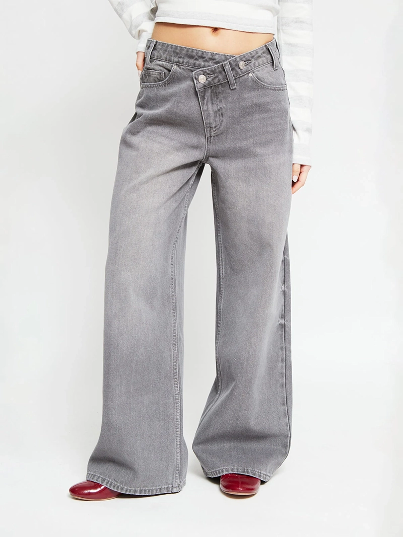 JEANS MUJER INDEX ALGODÓN CRUZADO - 2