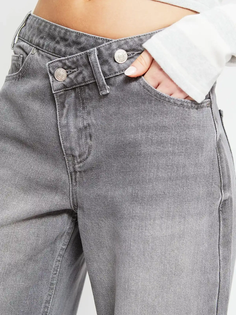 JEANS MUJER INDEX ALGODÓN CRUZADO - 4