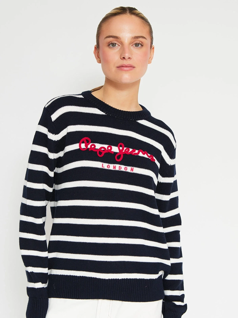 SWEATER MUJER PEPE JEANS ALGODÓN CORDÓN - 2