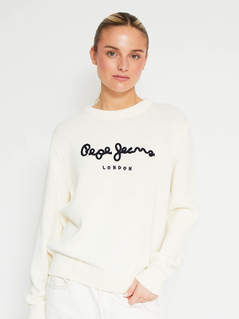 SWEATER MUJER PEPE JEANS ALGODÓN CORDÓN - 2
