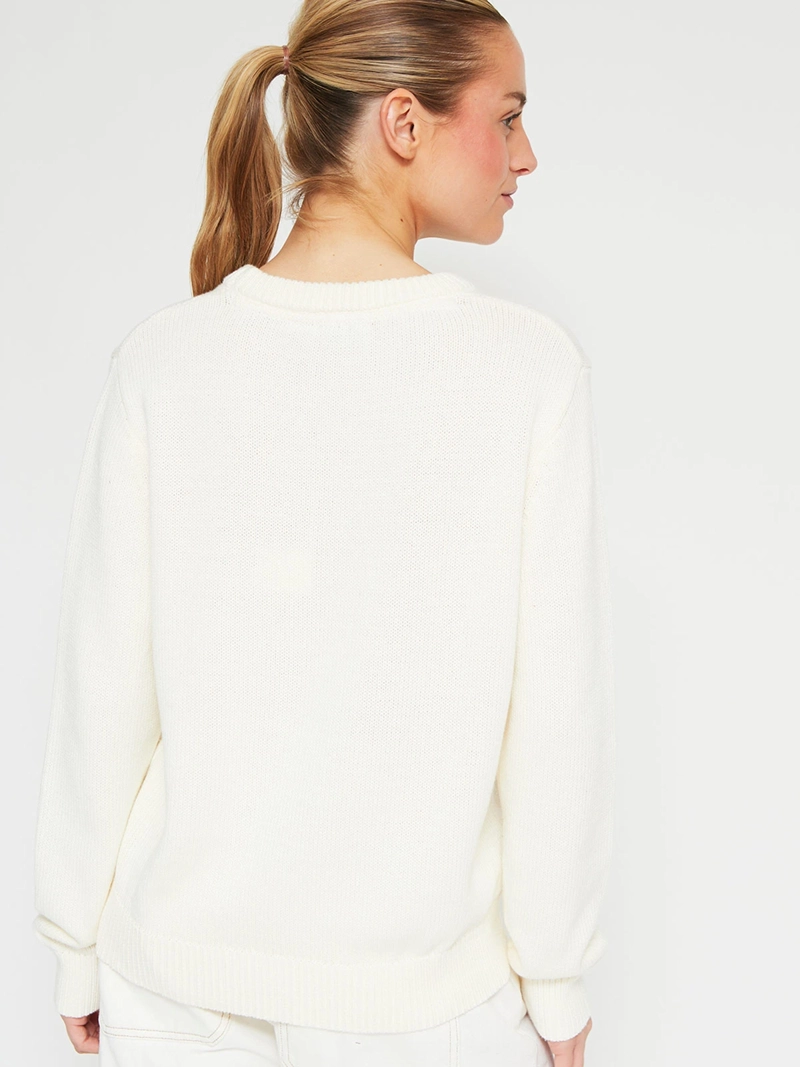 SWEATER MUJER PEPE JEANS ALGODÓN CORDÓN - 3