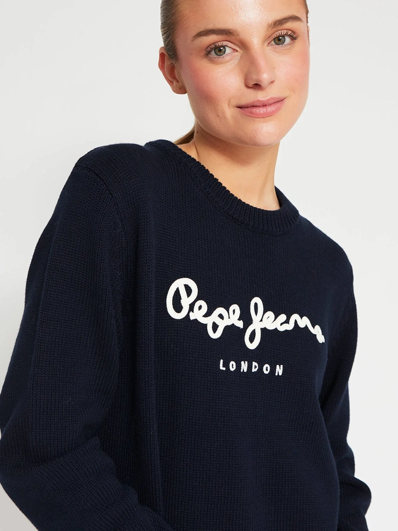 SWEATER MUJER PEPE JEANS ALGODÓN CORDÓN - 4