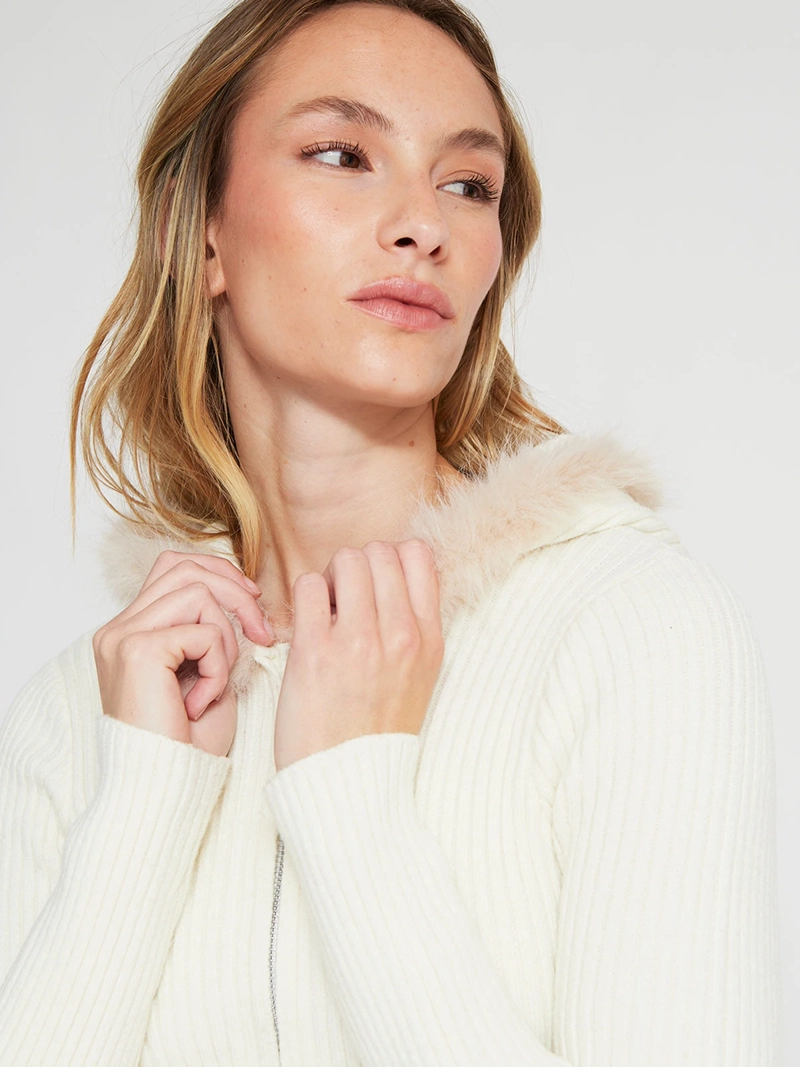 SWEATER MUJER INDEX MANGA LARGA EFECTO PIEL - 3