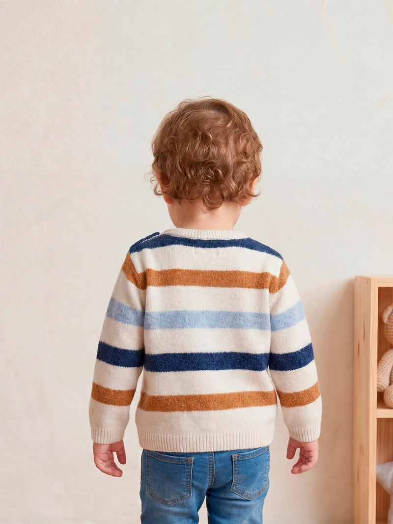 SWEATER NIÑO BABY HARVEST RAYAS - 2