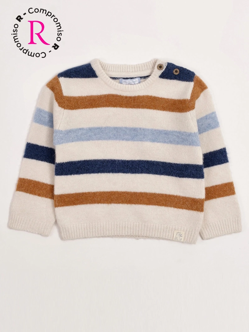 SWEATER NIÑO BABY HARVEST RAYAS - 3