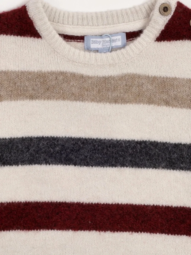 SWEATER NIÑO BABY HARVEST RAYAS - 5
