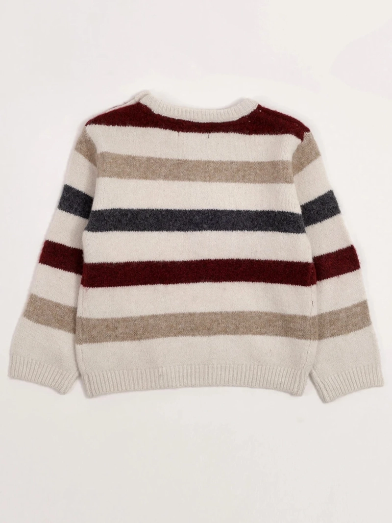 SWEATER NIÑO BABY HARVEST RAYAS - 4