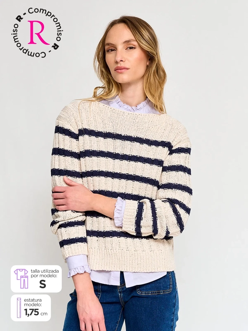 SWEATER MUJER REGATTA RAYADO - 1
