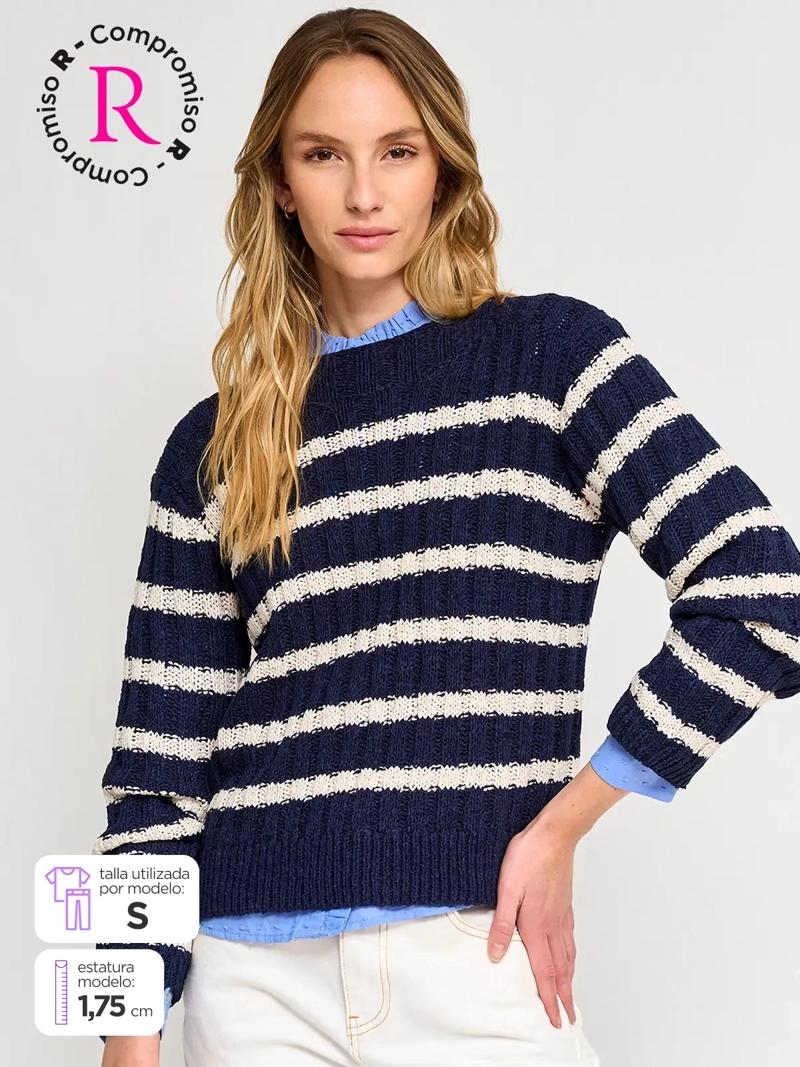 SWEATER MUJER REGATTA RAYADO - 1