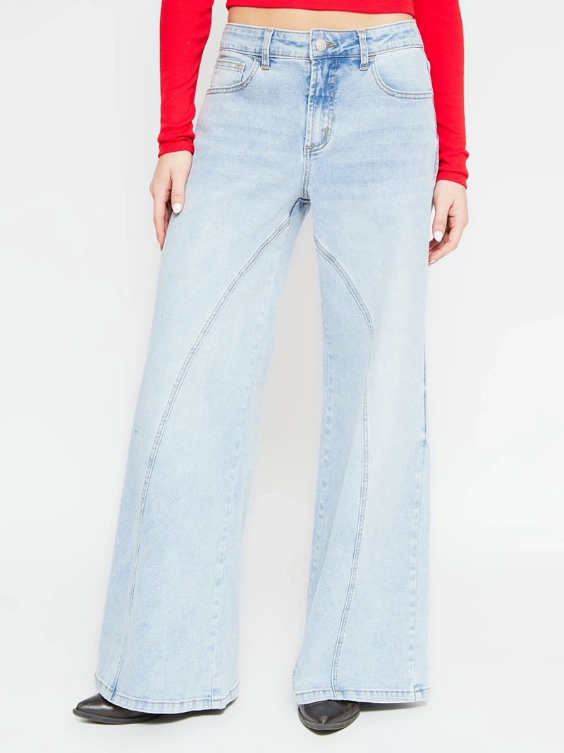 JEANS MUJER INDEX ALGODÓN ANCHO - 2