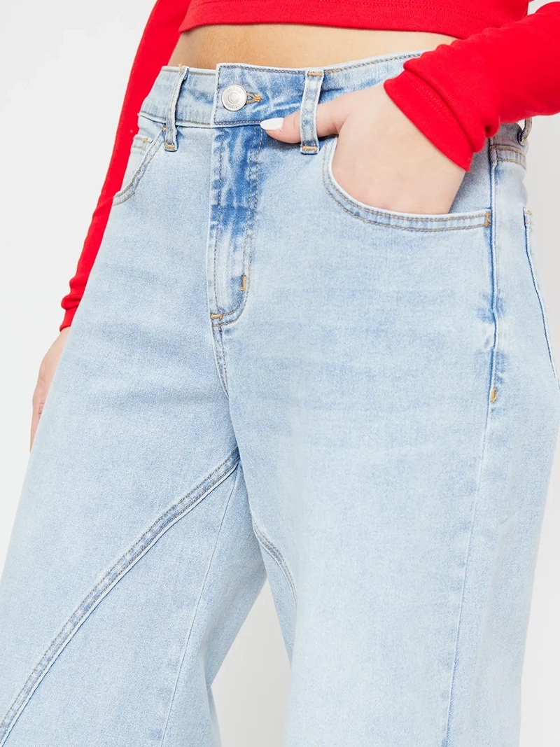 JEANS MUJER INDEX ALGODÓN ANCHO - 4