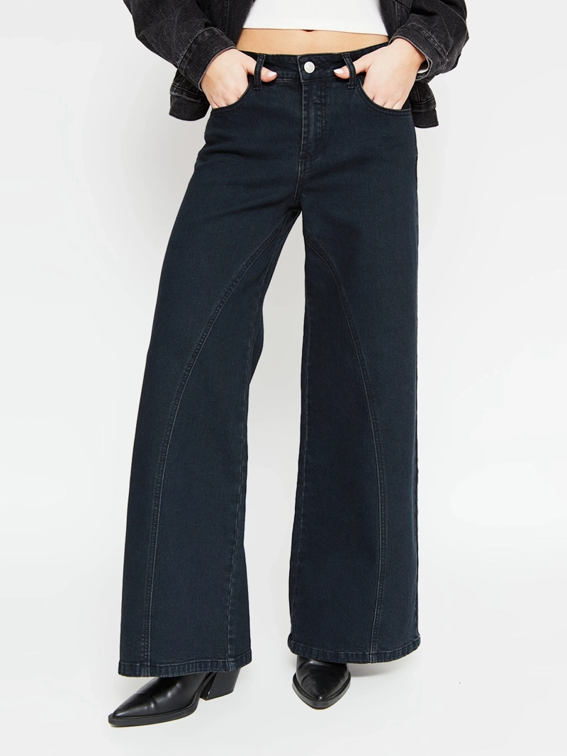 JEANS MUJER INDEX ALGODÓN ANCHO - 2