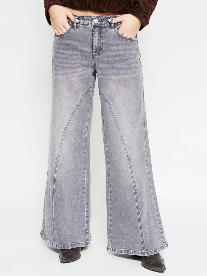 JEANS MUJER INDEX ALGODÓN ANCHO - 2