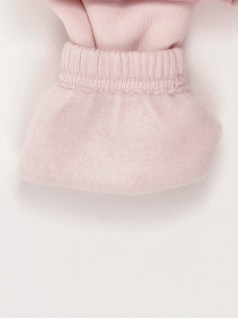 PACK X2 PANTALÓN DE BUZO NIÑA BABY HARVEST BRODERIE Y LISO - 4