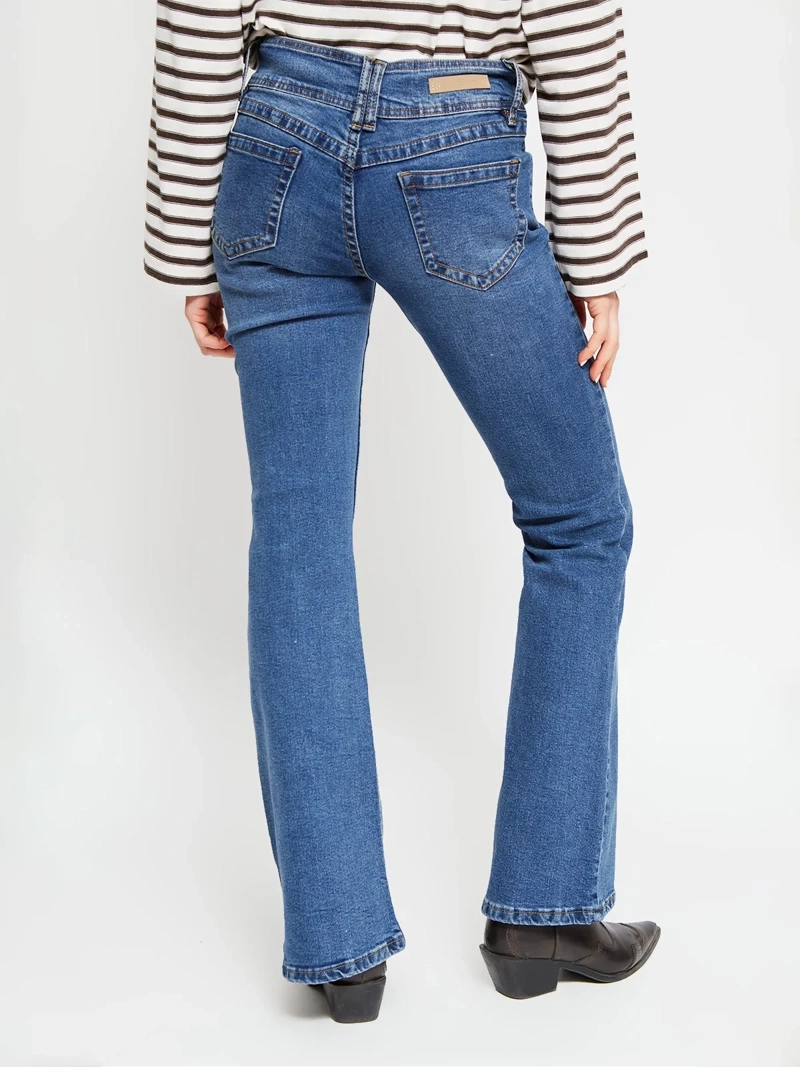 JEANS MUJER INDEX ALGODÓN FLARE - 3