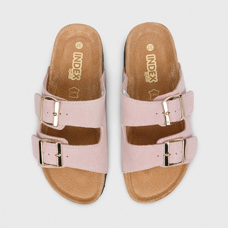 SANDALIAS NIÑA INDEX AHOMY CUERO - 5