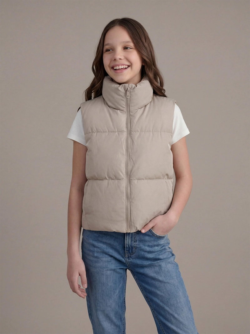 PARKA SIN MANGAS NIÑA INDEX TEEN PUFFA - 1