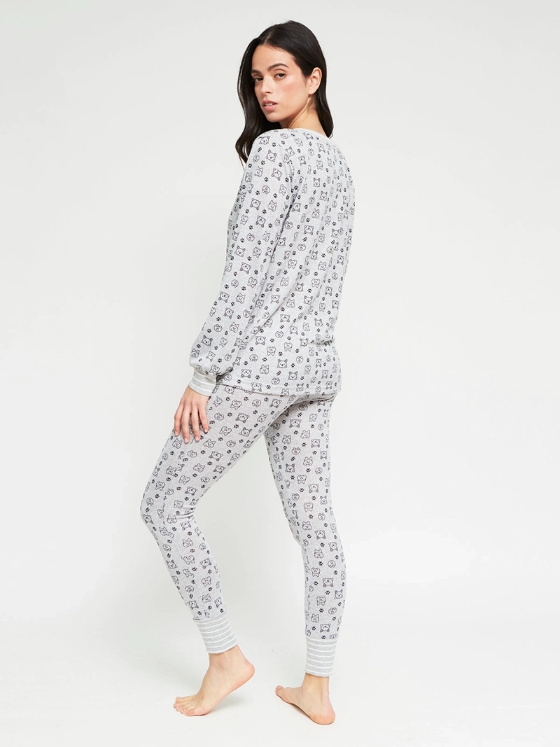PIJAMA INDEX MANGA LARGA - 2