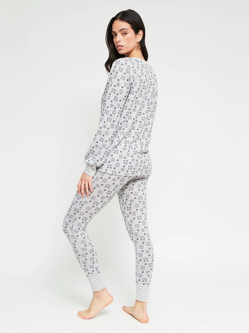 PIJAMA INDEX MANGA LARGA - 2