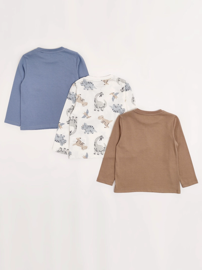 PACK X3 POLERA NIÑO BABY HARVEST ALGODÓN MANGA LARGA - 2