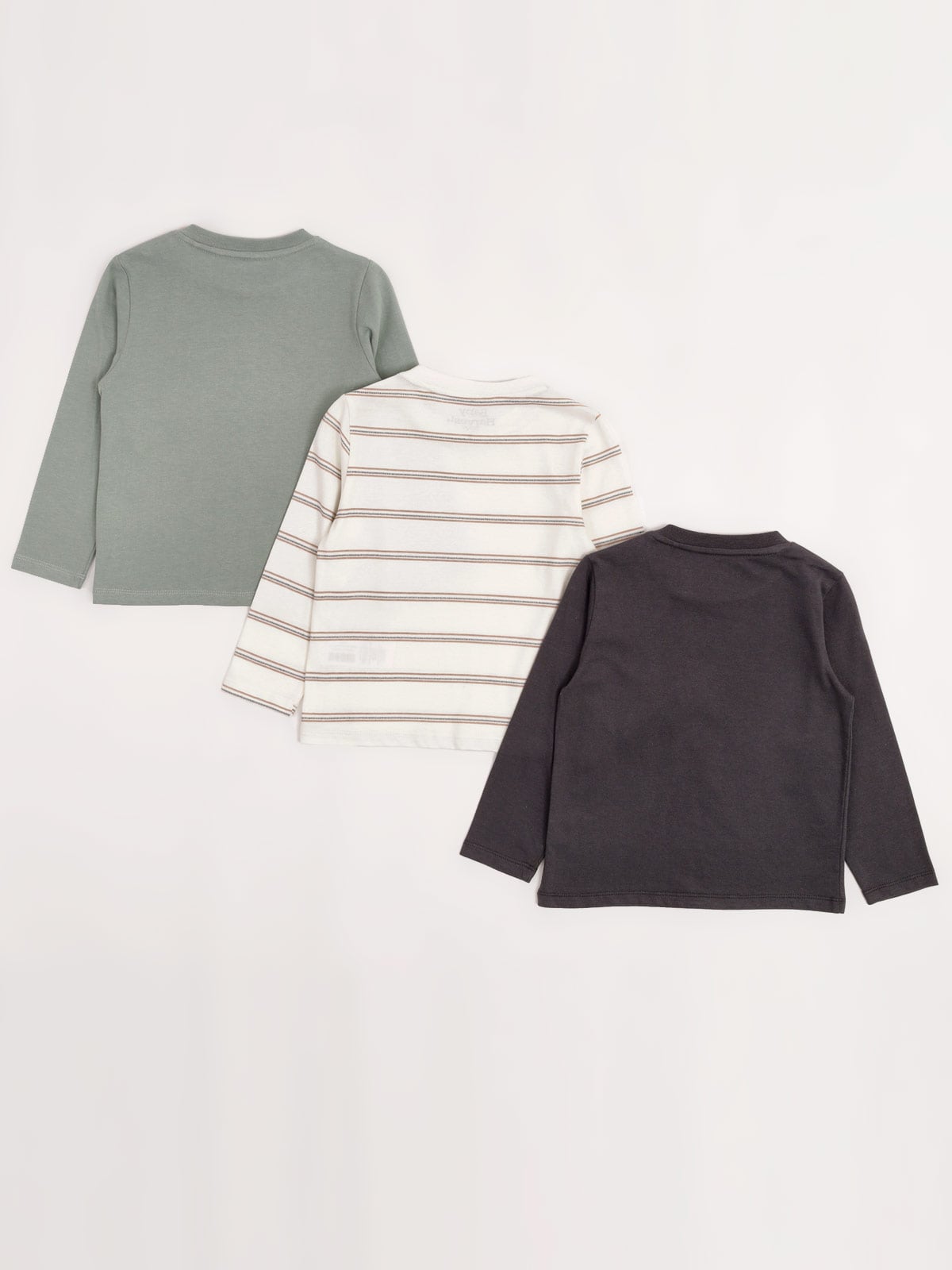 PACK X3 POLERA NIÑO BABY HARVEST ALGODÓN MANGA LARGA - 2