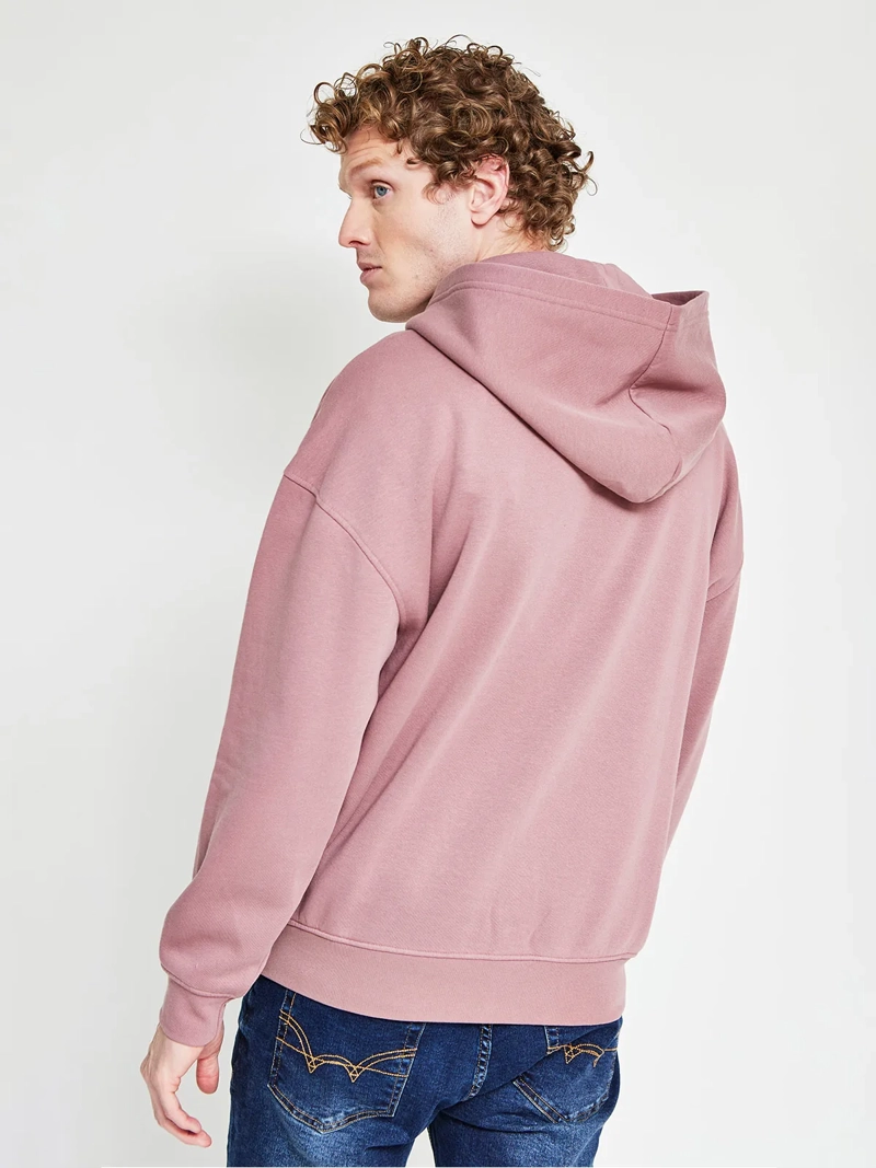 POLERÓN HOMBRE BARBADOS ALGODÓN FULL ZIPPER LAVADO - 2