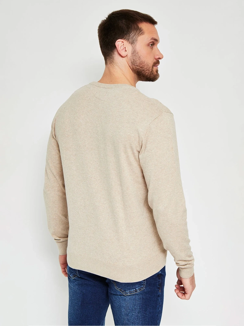 SWEATER HOMBRE KENNETH STEVENS ALGODÓN CUELLO EN V - 2