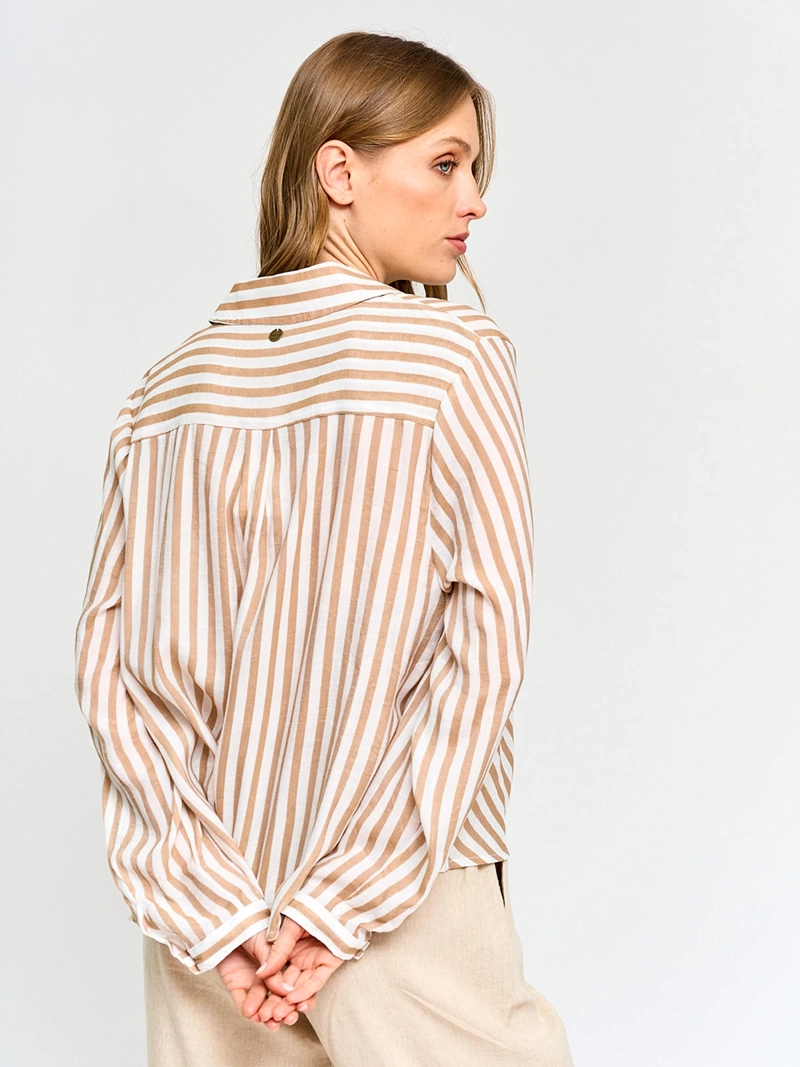 BLUSA MUJER REGATTA MANGA LARGA NUDO - 2
