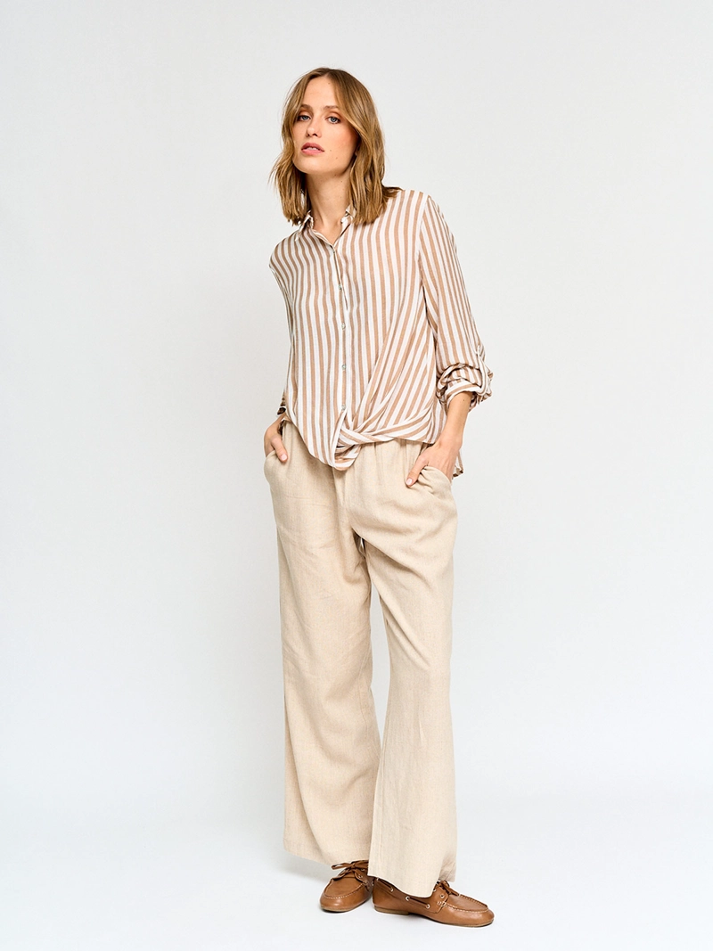 BLUSA MUJER REGATTA MANGA LARGA NUDO - 4