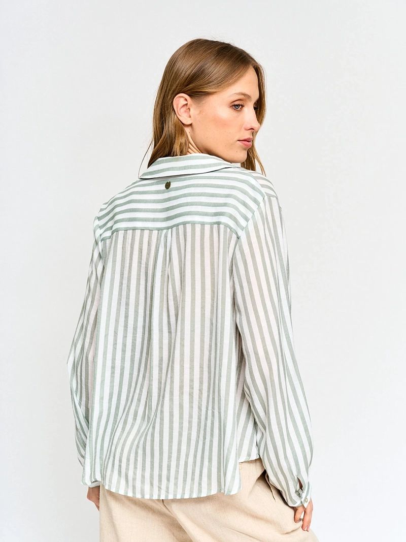 BLUSA MUJER REGATTA MANGA LARGA NUDO - 2