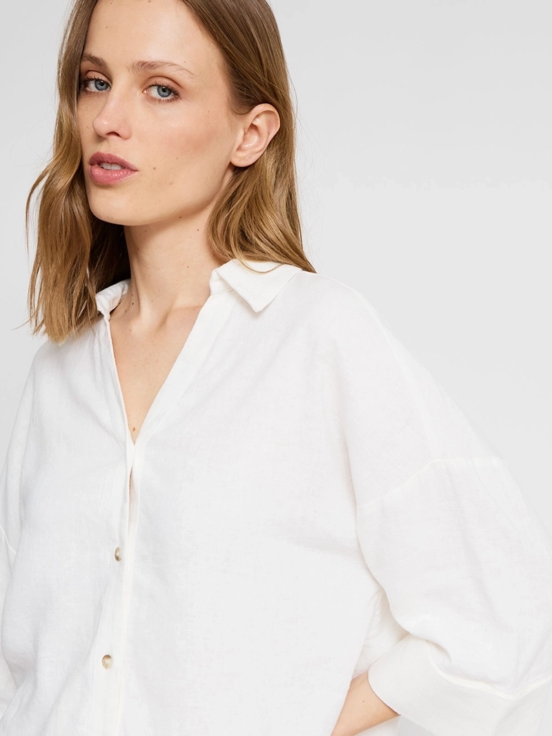 BLUSA MUJER REGATTA LINO MANGA CORTA - 3