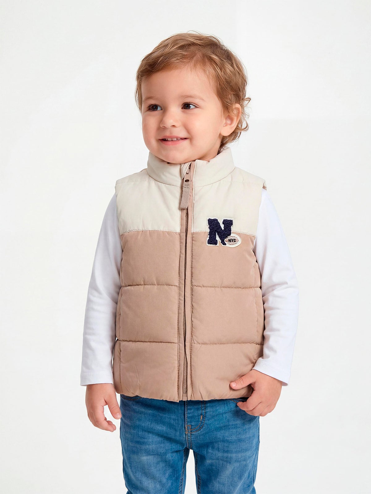 BABY HARVEST PARKA NIÑO BABY HARVEST SIN MANGAS BICOLOR