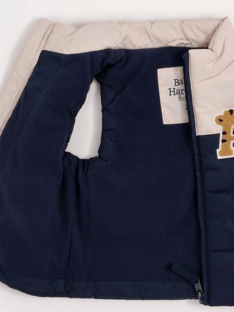 PARKA NIÑO BABY HARVEST SIN MANGAS BICOLOR - 5