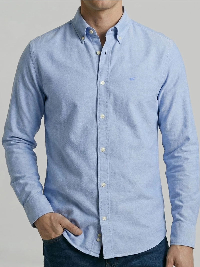 CAMISA HOMBRE FEROUCH ALGODÓN MANGA LARGA - 2