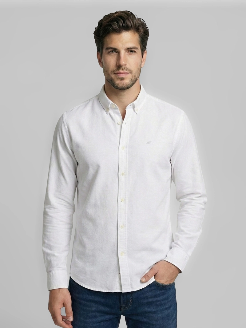 CAMISA HOMBRE FEROUCH ALGODÓN MANGA LARGA - 1