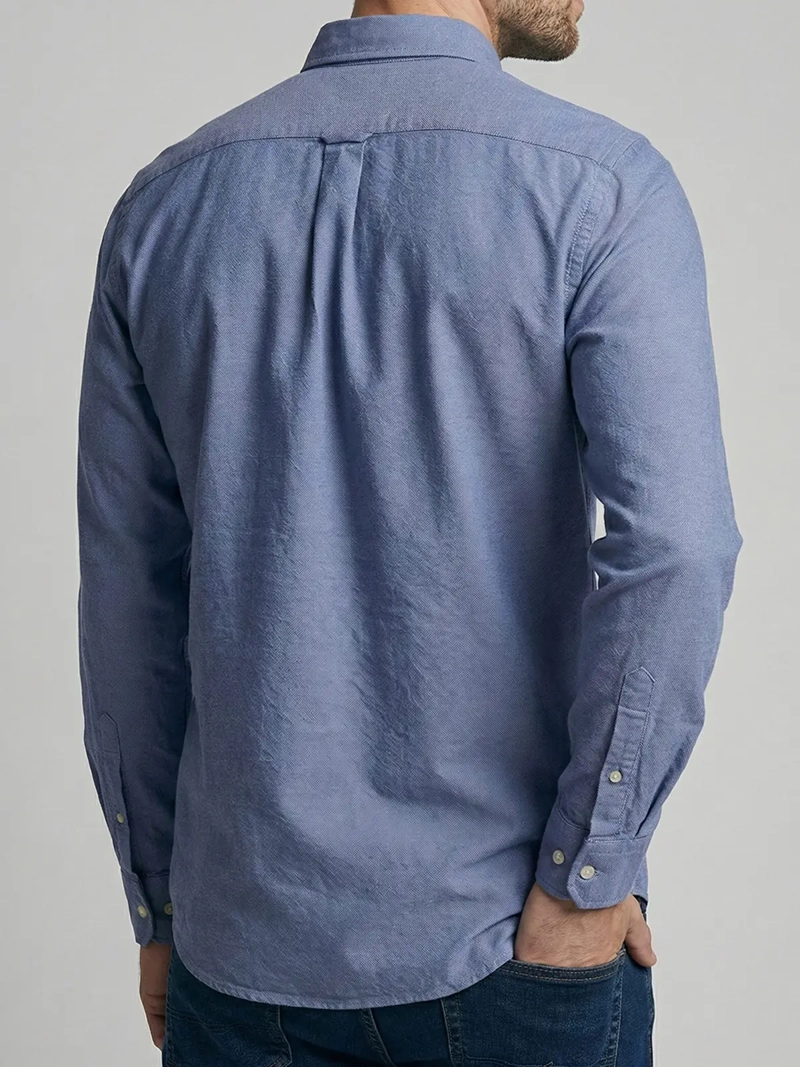 CAMISA HOMBRE FEROUCH ALGODÓN MANGA LARGA - 3