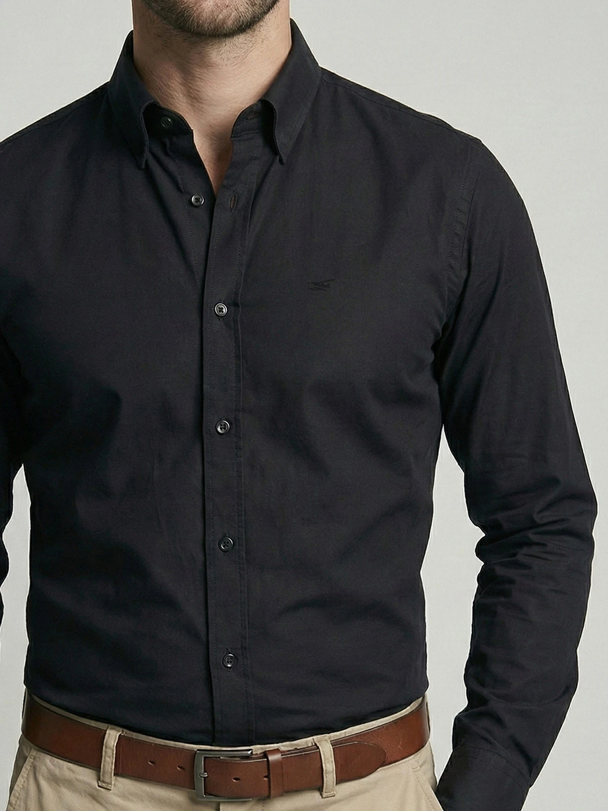 CAMISA HOMBRE FEROUCH ALGODÓN MANGA LARGA - 3