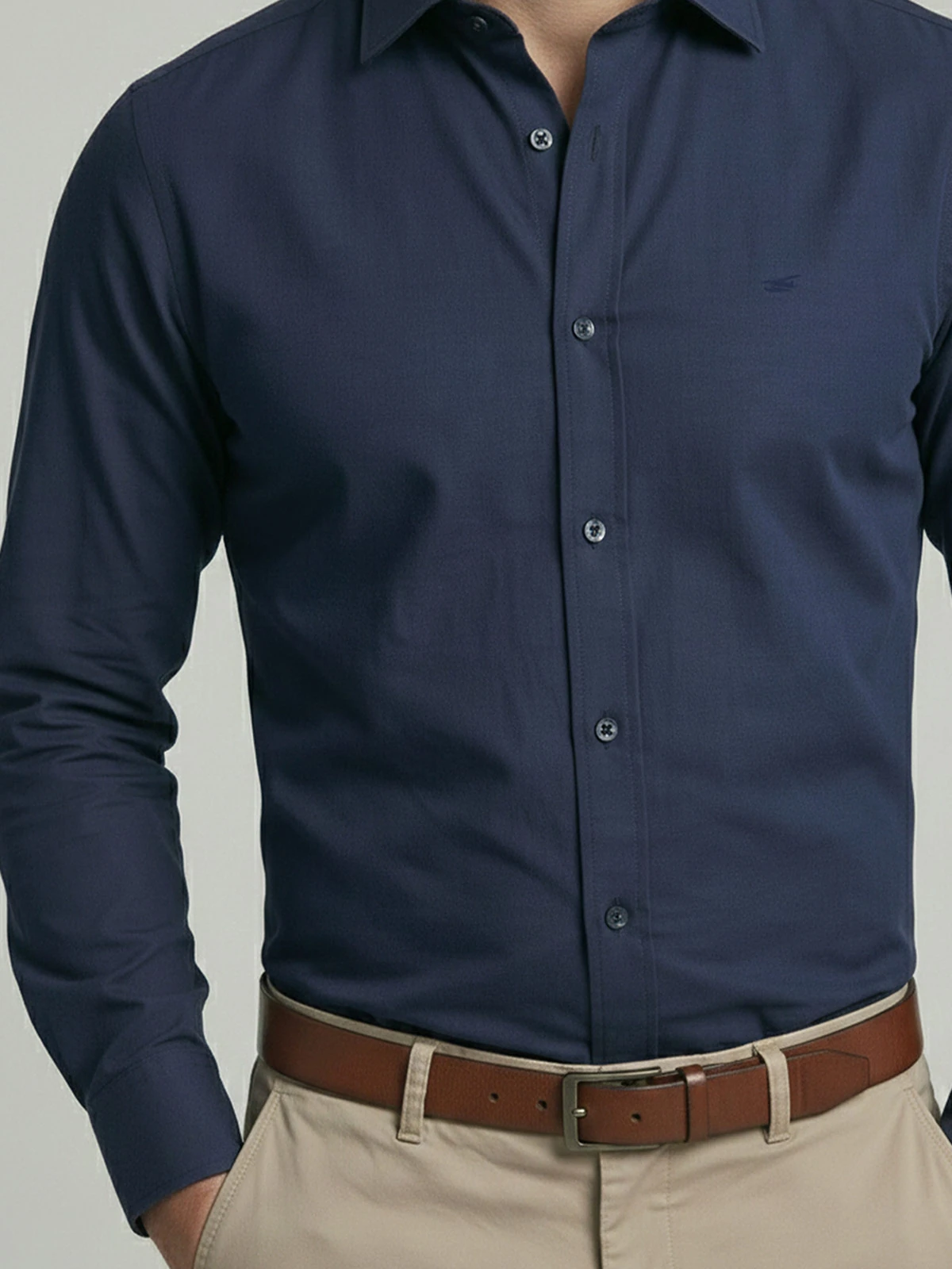 CAMISA HOMBRE FEROUCH ALGODÓN MANGA LARGA - 3