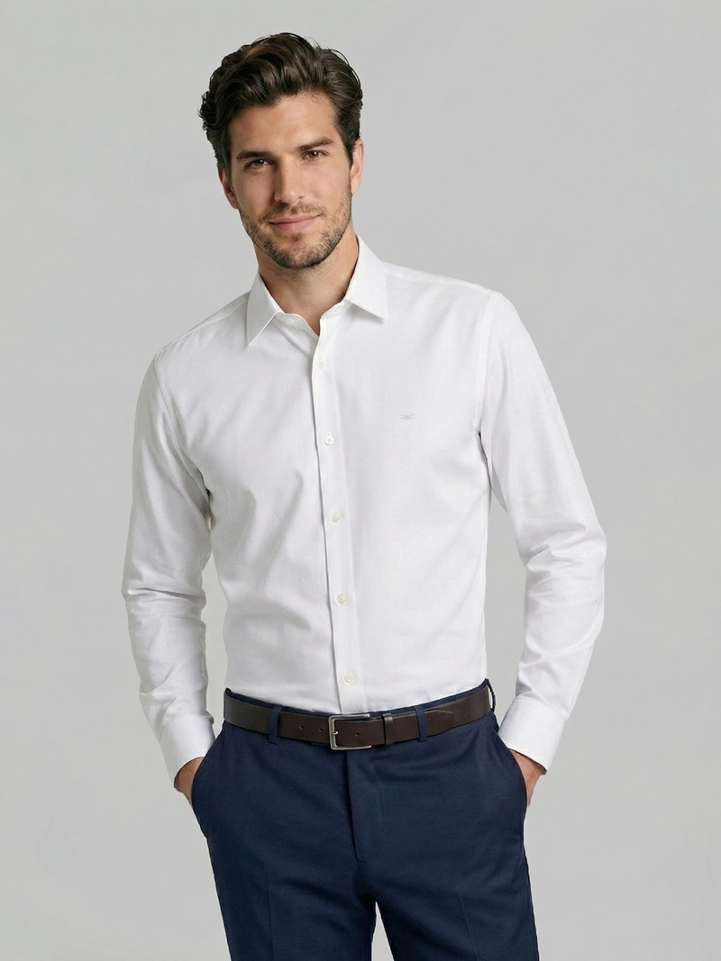 CAMISA HOMBRE FEROUCH ALGODÓN MANGA LARGA - 1