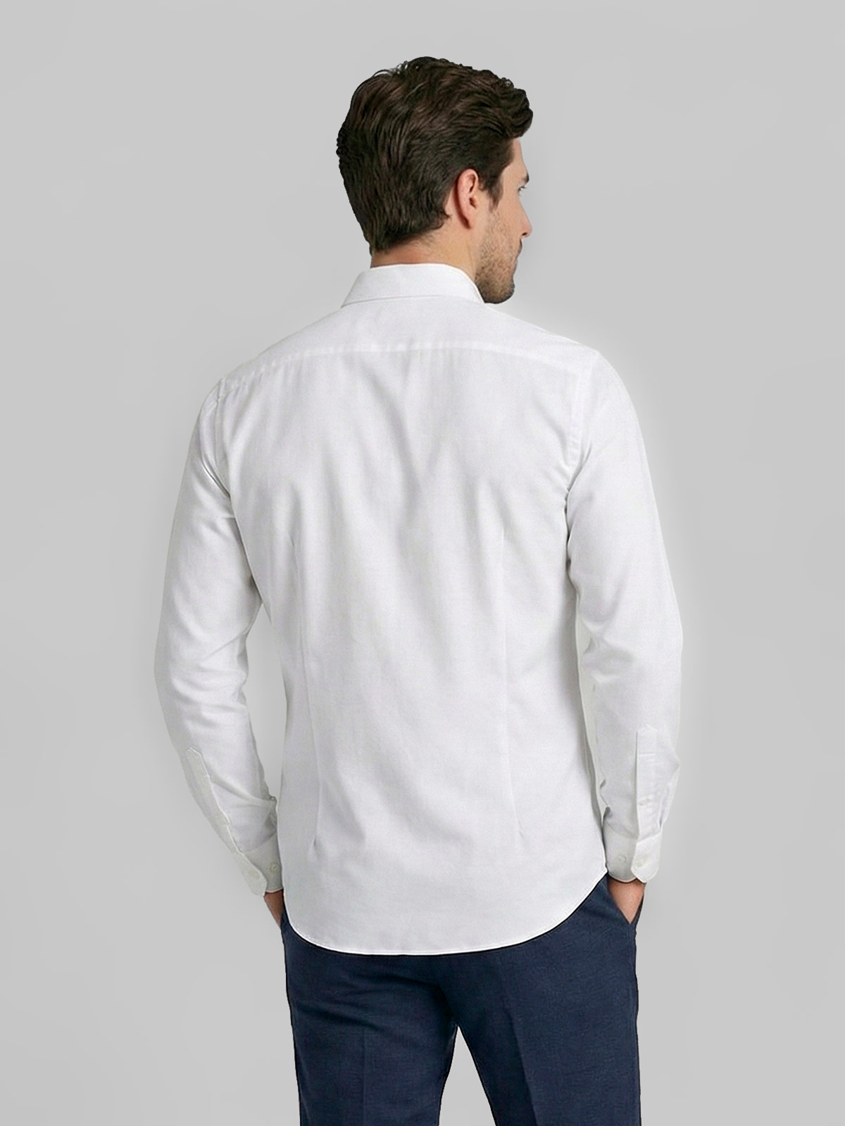 CAMISA HOMBRE FEROUCH ALGODÓN MANGA LARGA - 2
