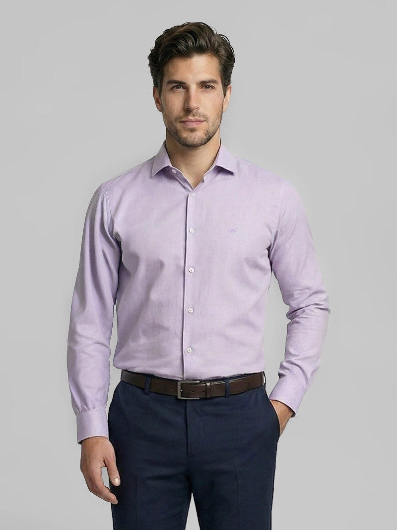 CAMISA HOMBRE FEROUCH ALGODÓN MANGA LARGA - 1