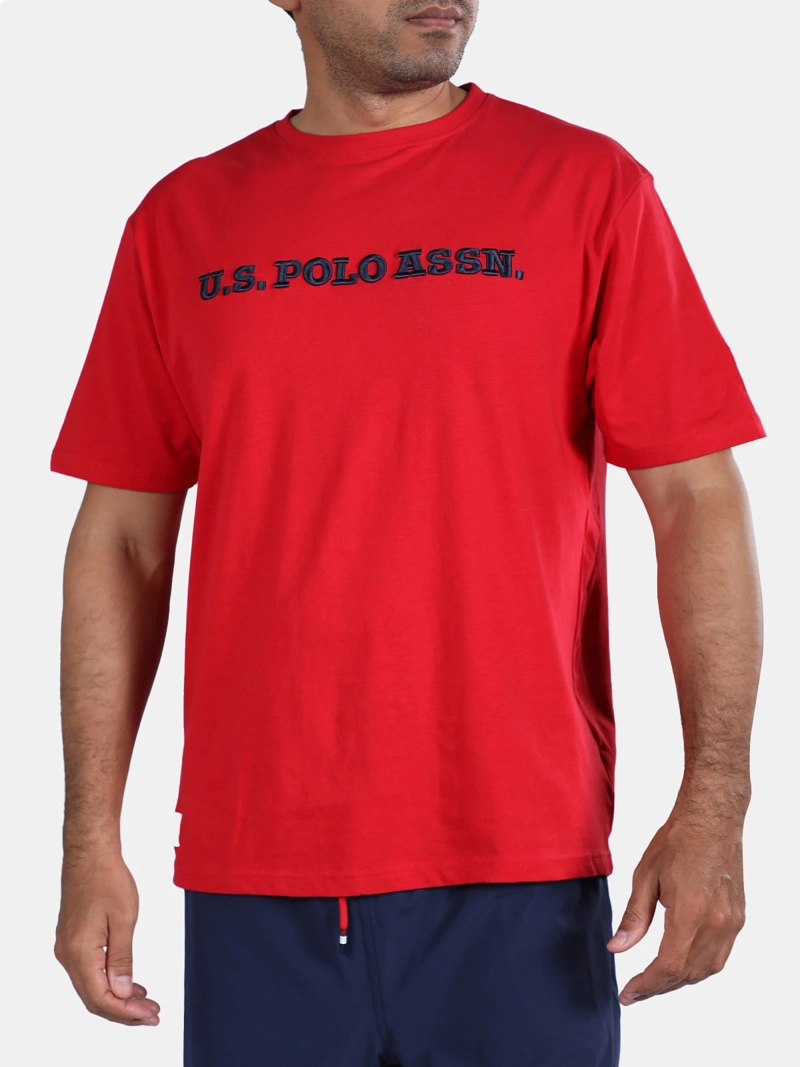 POLERA HOMBRE US POLO ASSN ALGODÓN MANGA CORTA