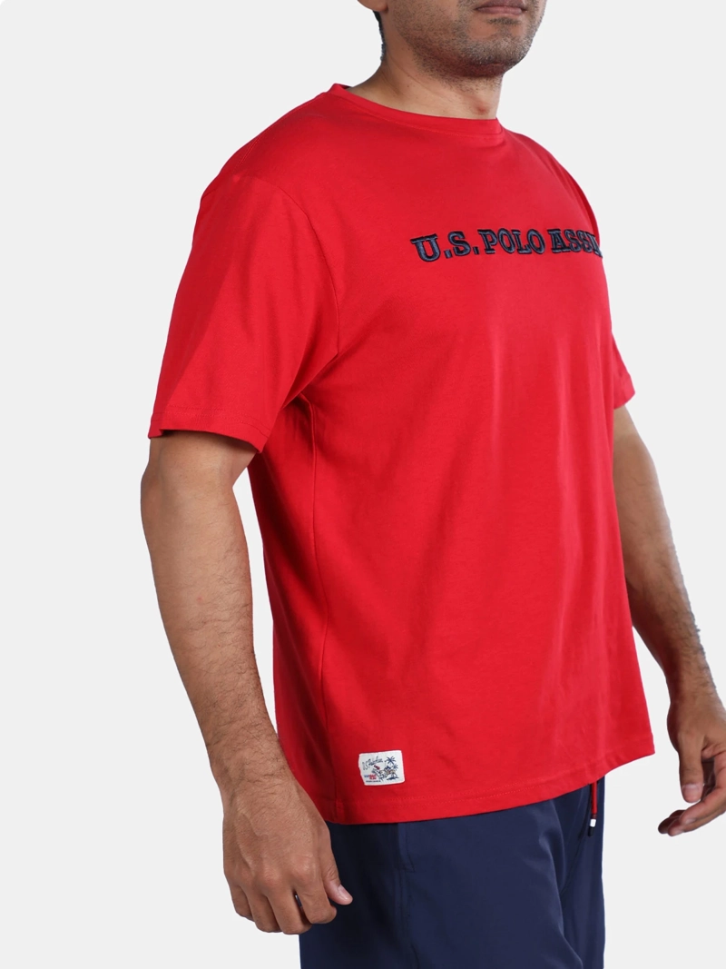 POLERA HOMBRE US POLO ASSN ALGODÓN MANGA CORTA - 3