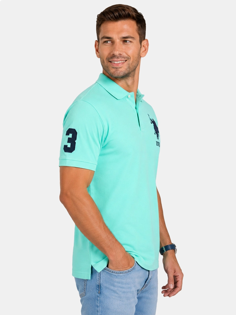 POLERA MANGA CORTA HOMBRE US POLO ASSN - 3