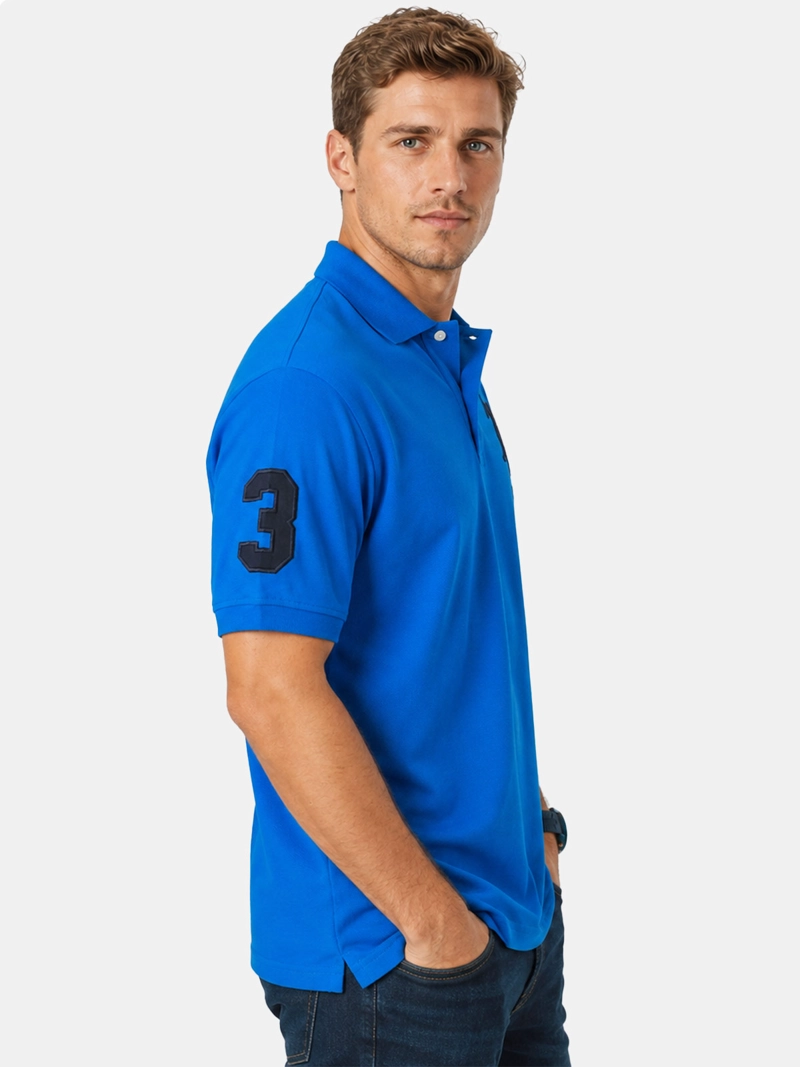 POLERA MANGA CORTA HOMBRE US POLO ASSN - 3