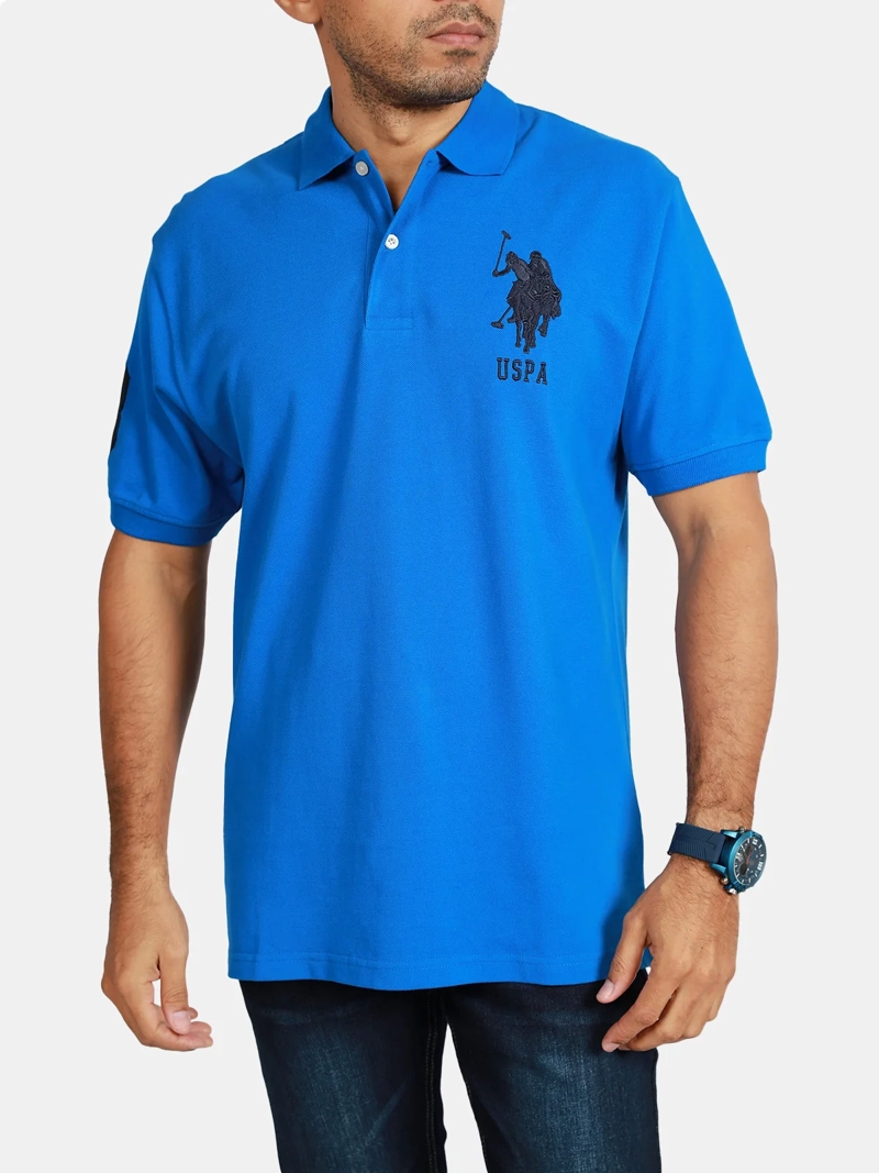 POLERA MANGA CORTA HOMBRE US POLO ASSN - 1