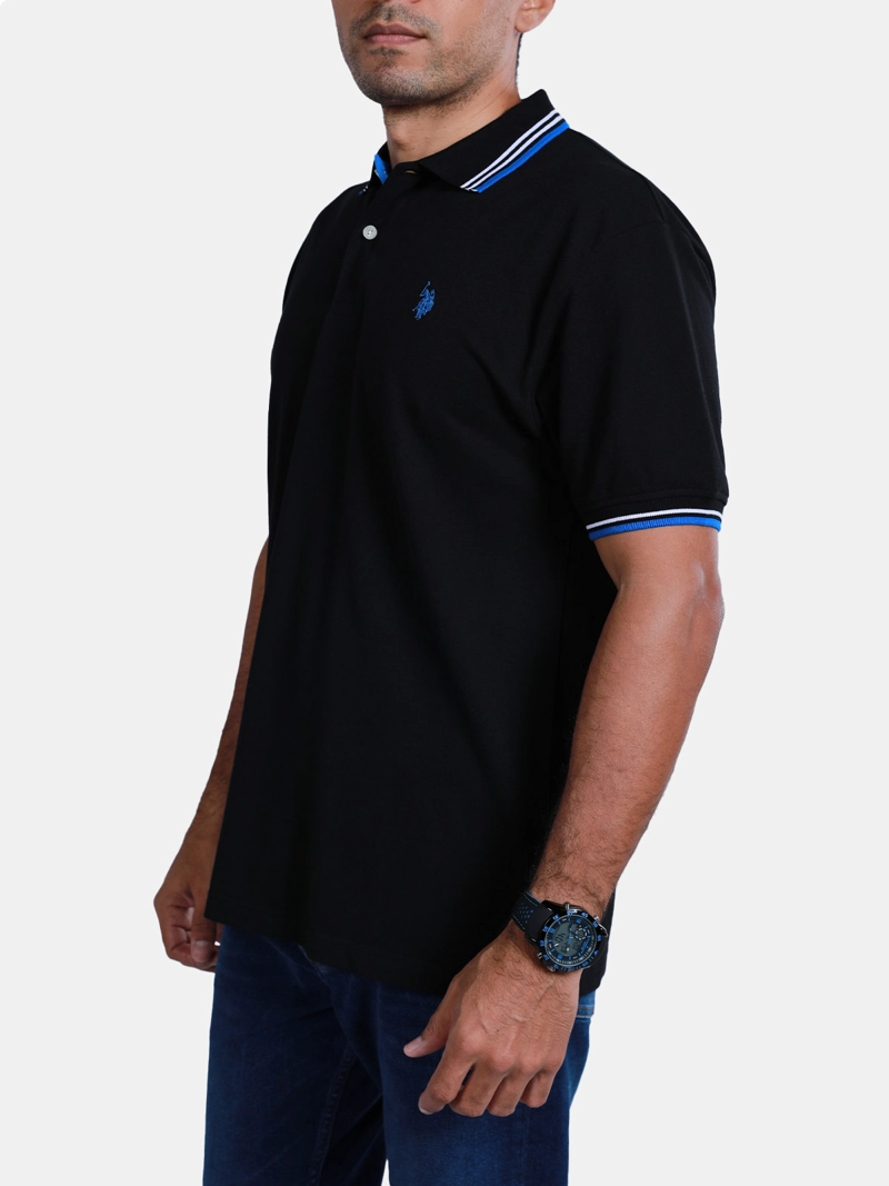 POLERA MANGA CORTA HOMBRE US POLO ASSN  - 3
