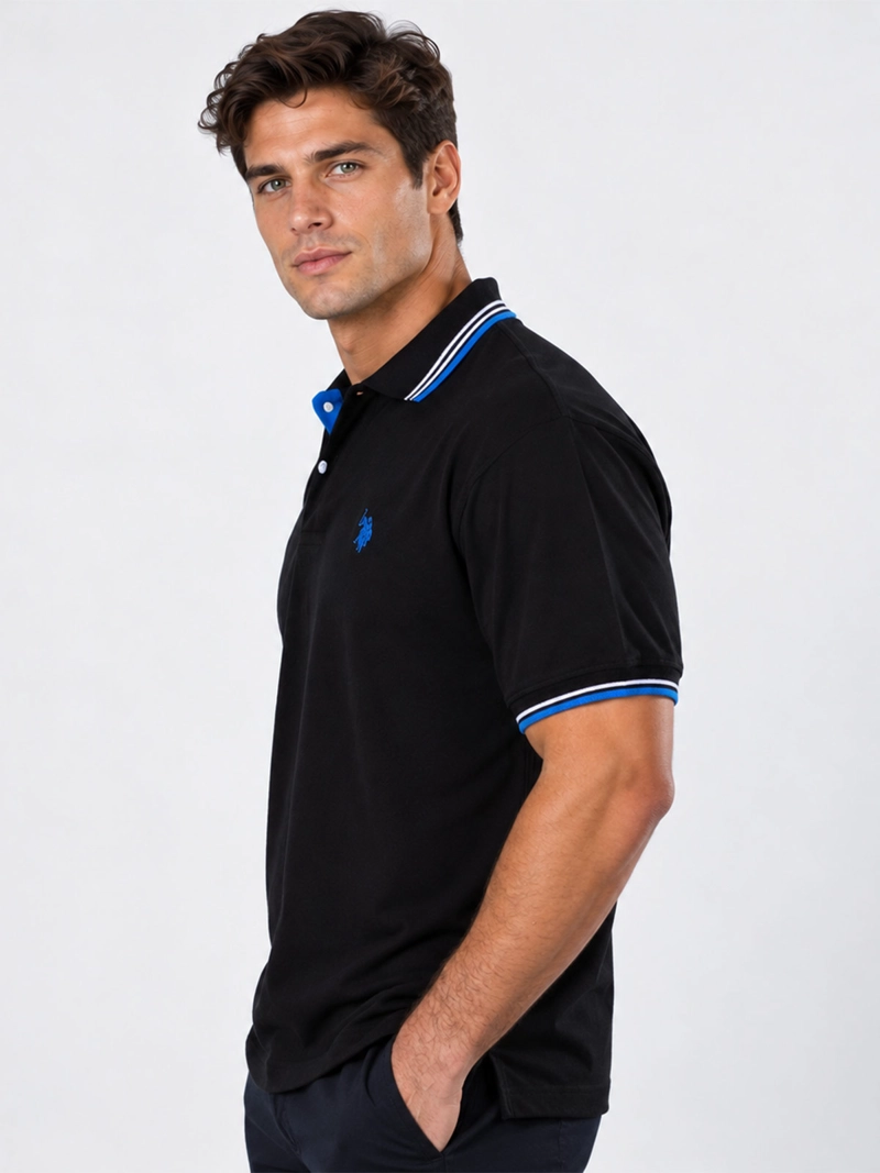 POLERA MANGA CORTA HOMBRE US POLO ASSN  - 3