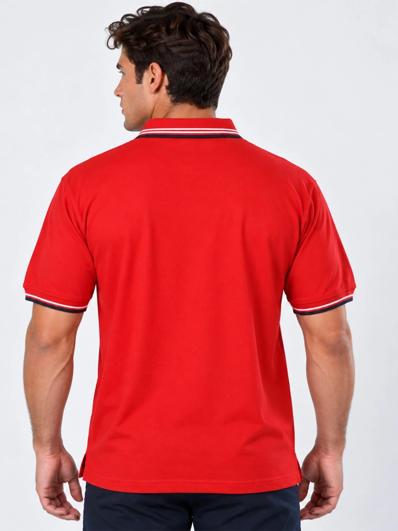 POLERA MANGA CORTA HOMBRE US POLO ASSN  - 2