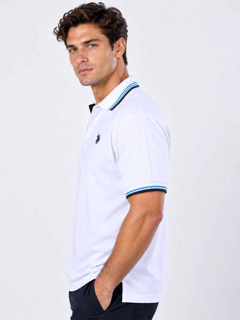 POLERA MANGA CORTA HOMBRE US POLO ASSN  - 3